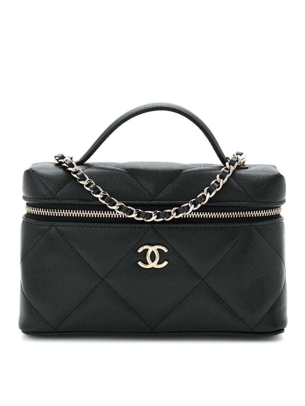 Chanel Caviar Quilted Top Handle Slim #295668C44B